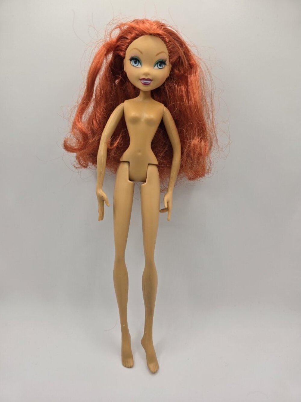 Winx Club Mattel Singsational Magic Bloom Doll 2005 Nude Rooted Lashes